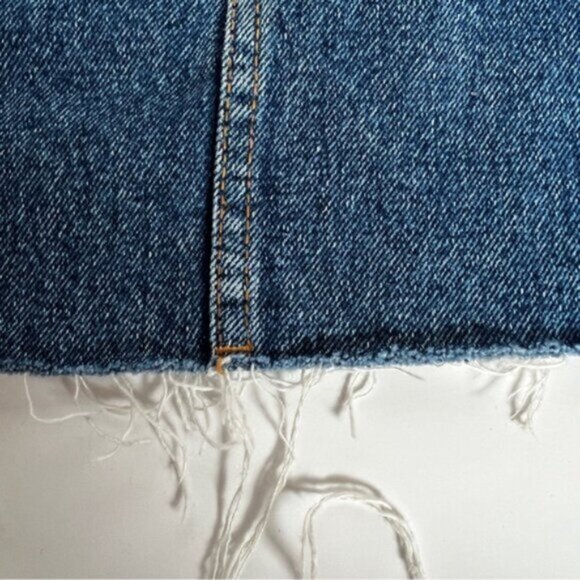 Zara Authentic Denim by TRF jean denim mini 5 pocket style skirt - Picture 6 of 12